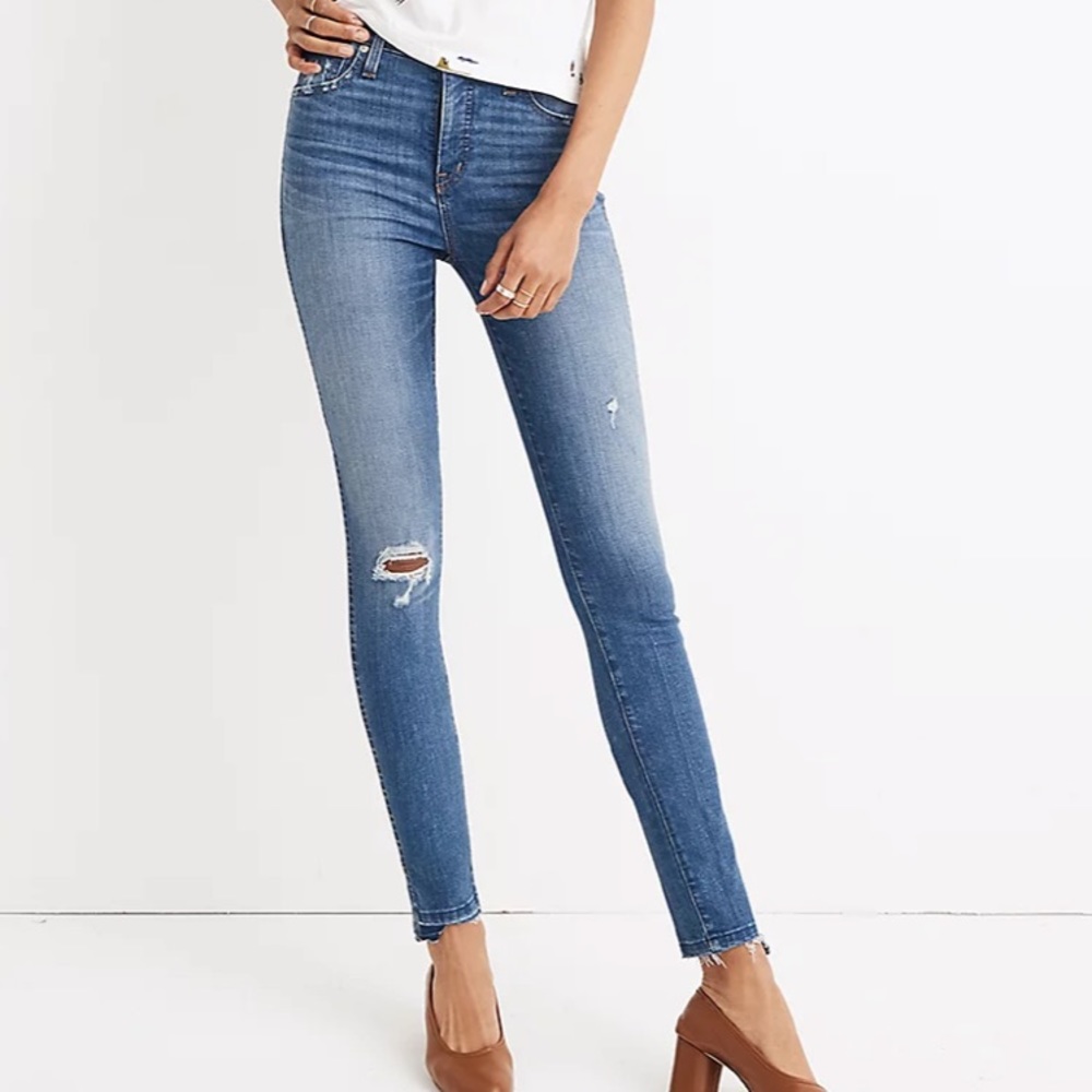 Madewell 10” skinny jeans